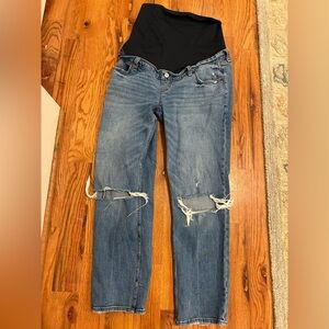 Abercrombie Maternity Ankle Straight Jean - Size 28/6